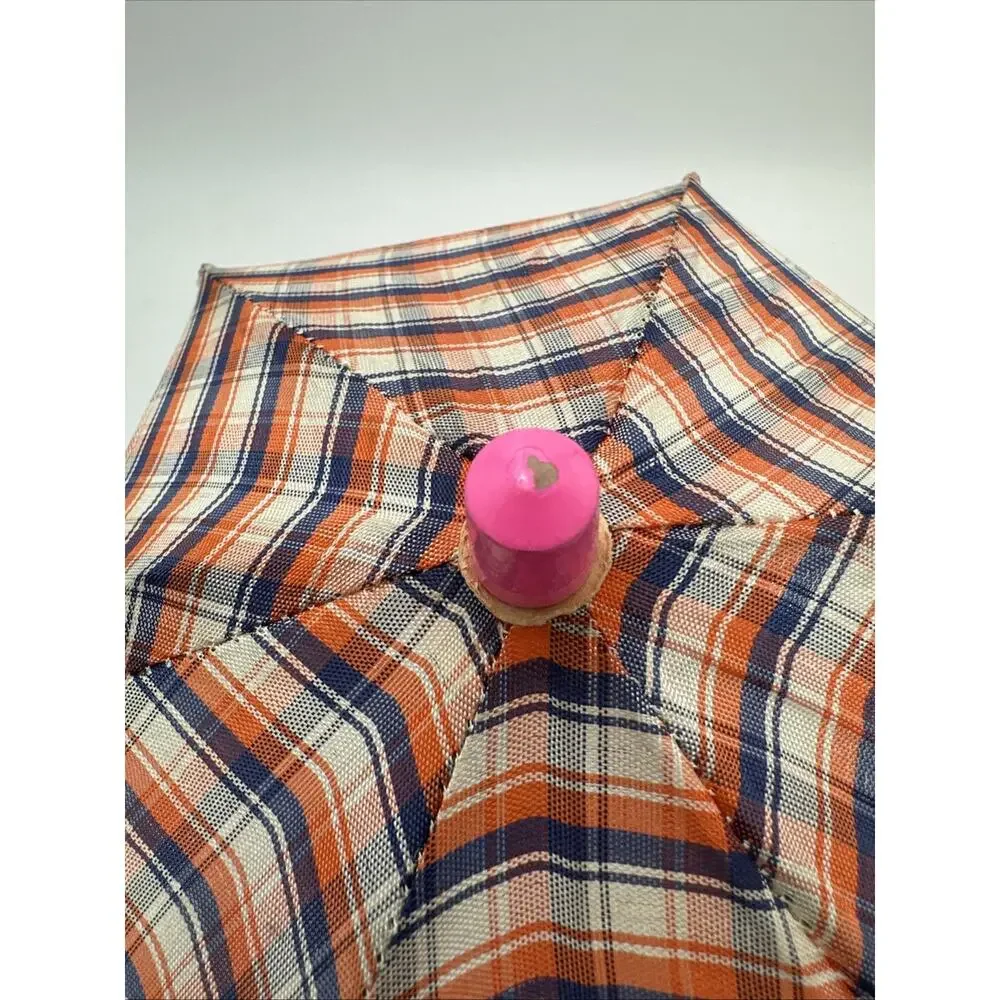 Vintage 1950s Doll Umbrella Parasol 7